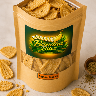 Afghani Masala Banana Chips (50g- PKR 220)