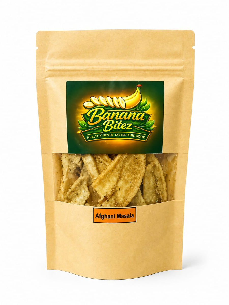 Afghani Masala Banana Chips (50g- PKR 220)