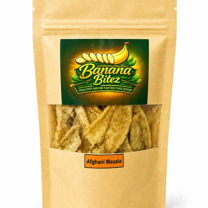 Afghani Masala Banana Chips (50g- PKR 220)